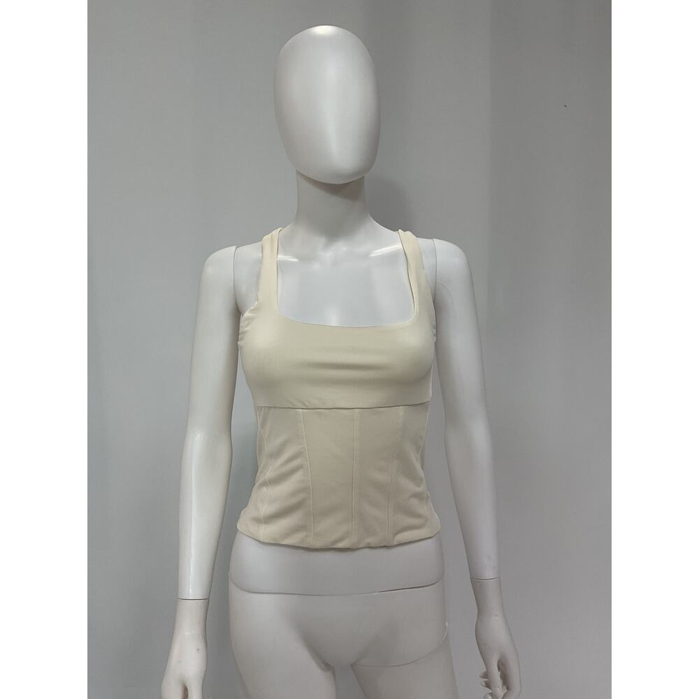 STAUD White Sleeveless Blouse - Picture 2 of 5